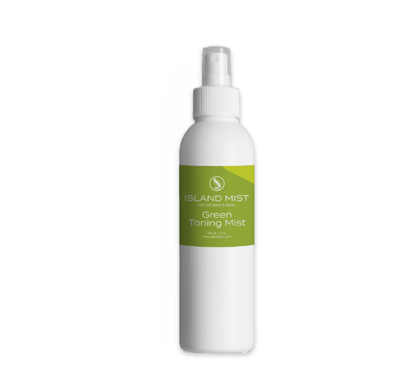 Green toning mist