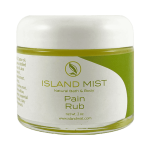 stop pain with Island Mist pain rub