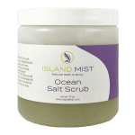 ocean salt scrub from island mist
