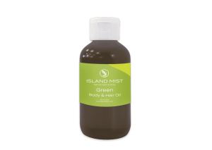 Green Body Hair Oil